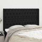 Hoofdbord en Voetbord levering bevat 147x16x118 voor elke slaapkamer - Zwart / 147 x 16 x 118/128 cm / 1 - Hoofdborden