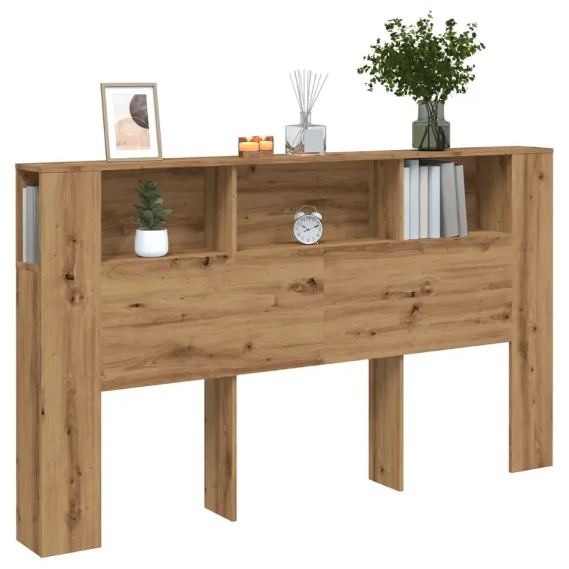 Hoofdborden en voetborden in Grijs Sonoma voor jouw slaapkamer - artisanaal eikenkleurig / 1 - Hoofdborden en voetborden