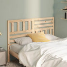 Hoofdborden en voetborden in massief grenenhout met trendy design - Naturel / 141 x 100 cm / 1 - Hoofdborden