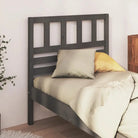 Hoofdborden en voetborden in massief grenenhout met trendy design - Grijs / 96 x 100 cm / 1 - Hoofdborden en voetborden