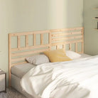 Hoofdborden en voetborden in massief grenenhout met trendy design - Naturel / 206 x 100 cm / 1 - Hoofdborden