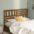 Hoofdborden en voetborden in massief grenenhout met trendy design - Honingbruin / 146 x 100 cm / 1 - Hoofdborden