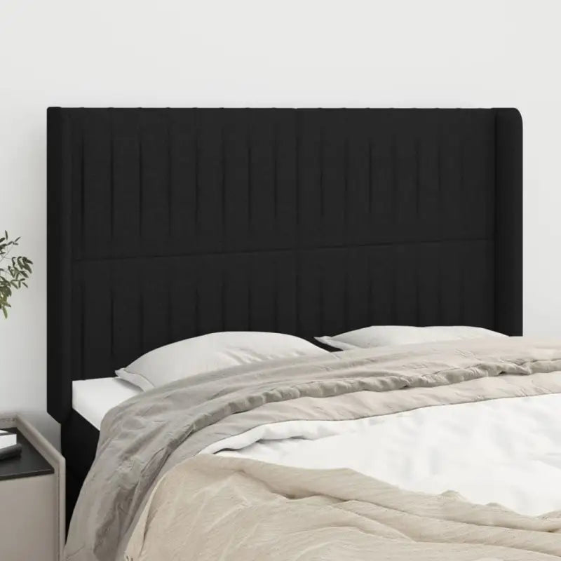 Hoofdborden en voetborden levering bevat 103x16x118 een stijlvolle toevoeging - Zwart / 147 x 16 x 118/128 cm / 1