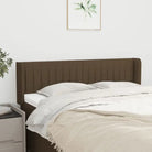 Hoofdborden en voetborden levering bevat 103x16x118 een stijlvolle toevoeging - Donkerbruin / 147 x 16 x 78/88 cm / 1