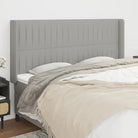 Hoofdborden en voetborden levering bevat 103x16x118 een stijlvolle toevoeging - Lichtgrijs / 183 x 16 x 118/128 cm / 1
