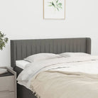 Hoofdborden en voetborden levering bevat 103x16x118 een stijlvolle toevoeging - Donkergrijs / 147 x 16 x 78/88 cm / 1