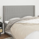 Hoofdborden en voetborden levering bevat 103x16x118 een stijlvolle toevoeging - Lichtgrijs / 163 x 16 x 118/128 cm / 1
