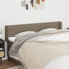 Hoofdborden en voetborden levering bevat 103x16x118 een stijlvolle toevoeging - Taupe / 203 x 16 x 78/88 cm / 1