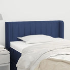 Hoofdborden en voetborden levering bevat 103x16x118 een stijlvolle toevoeging - Blauw / 83 x 16 x 78/88 cm / 1