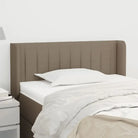 Hoofdborden en voetborden levering bevat 103x16x118 een stijlvolle toevoeging - Taupe / 83 x 16 x 78/88 cm / 1