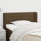 Hoofdborden en voetborden levering bevat 147x16x118 voor elke slaapkamer - Donkerbruin / 83 x 16 x 78/88 cm / 1