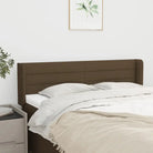 Hoofdborden en voetborden levering bevat 147x16x118 voor elke slaapkamer - Donkerbruin / 147 x 16 x 78/88 cm / 1
