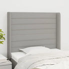 Hoofdborden en voetborden levering bevat 147x16x118 voor elke slaapkamer - Lichtgrijs / 83 x 16 x 118/128 cm / 1