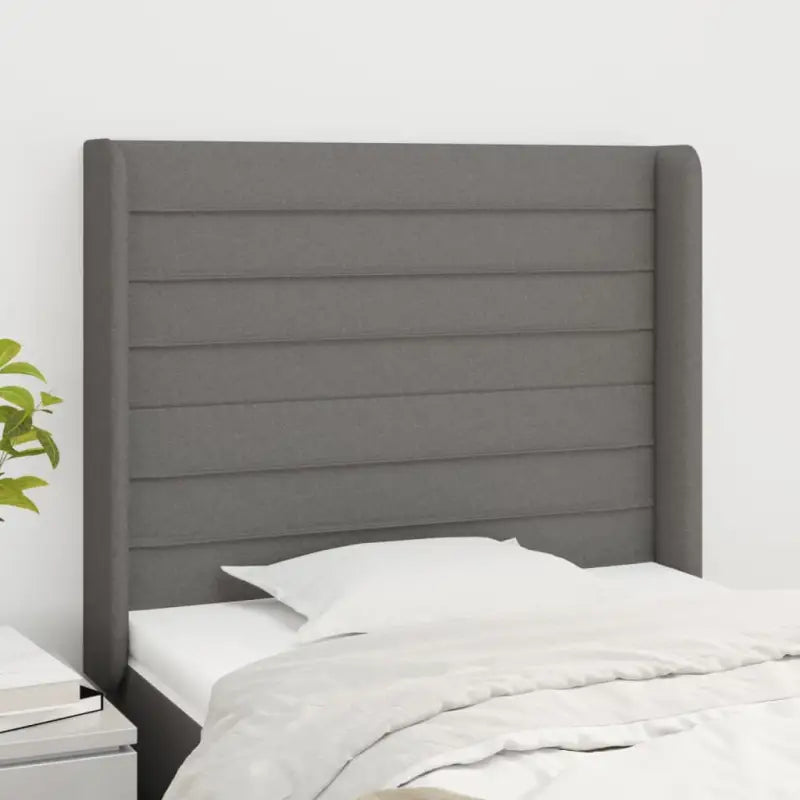 Hoofdborden en voetborden levering bevat 147x16x118 voor elke slaapkamer - Donkergrijs / 93 x 16 x 118/128 cm / 1