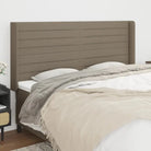 Hoofdborden en voetborden levering bevat 147x16x118 voor elke slaapkamer - Taupe / 163 x 16 x 118/128 cm / 1