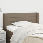 Hoofdborden en voetborden levering bevat 147x16x118 voor elke slaapkamer - Taupe / 103 x 16 x 78/88 cm / 1