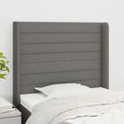 Hoofdborden en voetborden levering bevat 147x16x118 voor elke slaapkamer - Donkergrijs / 103 x 16 x 118/128 cm / 1
