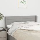 Hoofdborden en voetborden levering bevat 147x16x118 voor elke slaapkamer - Lichtgrijs / 147 x 16 x 78/88 cm / 1