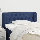 Hoofdborden en voetborden levering bevat met duurzaam en trendy ontwerp - Blauw / 93 x 23 x 78/88 cm / 1 - Hoofdborden