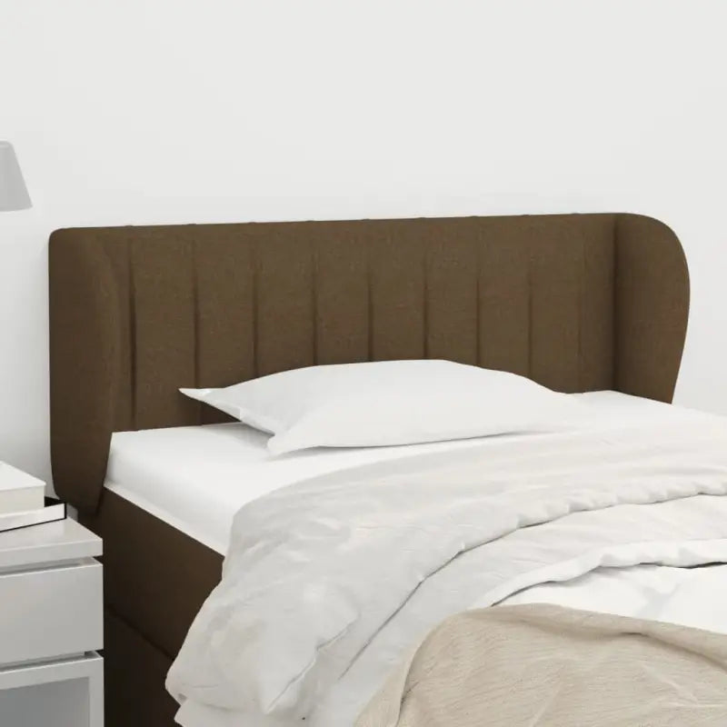Hoofdborden en Voetborden Levering Bevat voor Een Complete Slaapkamerlook - Donkerbruin / 93 x 23 x 78/88 cm / 1