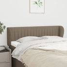 Hoofdborden en Voetborden Levering Bevat voor Een Complete Slaapkamerlook - Taupe / 147 x 23 x 78/88 cm / 1