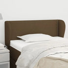 Hoofdborden en voetborden levering bevat voor een complete slaapkamer look - Donkerbruin / 103 x 23 x 78/88 cm / 1