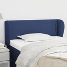 Hoofdborden en voetborden levering bevat voor een complete slaapkamer look - Blauw / 103 x 23 x 78/88 cm / 1