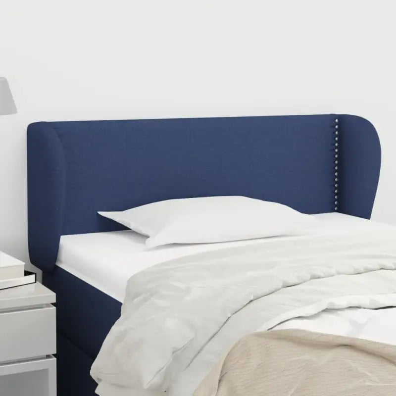 Hoofdborden en voetborden levering bevat voor een complete slaapkamer look - Blauw / 103 x 23 x 78/88 cm / 1