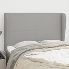 Hoofdborden en voetborden levering bevat voor een stijlvolle slaapkamer - Lichtgrijs / 147 x 23 x 118/128 cm / 1
