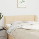 Hoofdborden en voetborden levering bevat voor een stijlvolle slaapkamer - Crème / 147 x 23 x 78/88 cm / 1 - Hoofdborden