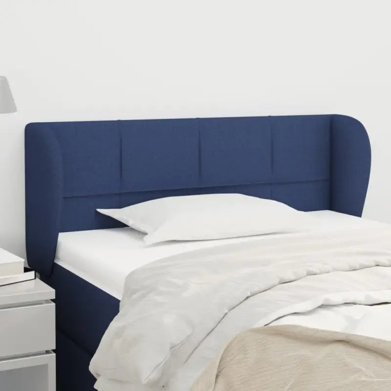 Hoofdborden en voetborden levering bevat voor een stijlvolle slaapkamer - Blauw / 93 x 23 x 78/88 cm / 1 - Hoofdborden