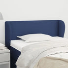 Hoofdborden en voetborden levering bevat voor een stijlvolle slaapkamer - Blauw / 83 x 23 x 78/88 cm / 1 - Hoofdborden