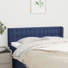Hoofdborden en voetborden levering bevat voor een stijlvolle slaapkamer uitbreiding - Blauw / 147 x 16 x 78/88 cm / 1