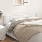 Hoofdborden en voetborden met hoogwaardige kunstleer levering bevat - Grijs / 83 x 23 x 118/128 cm / 1 - Hoofdborden