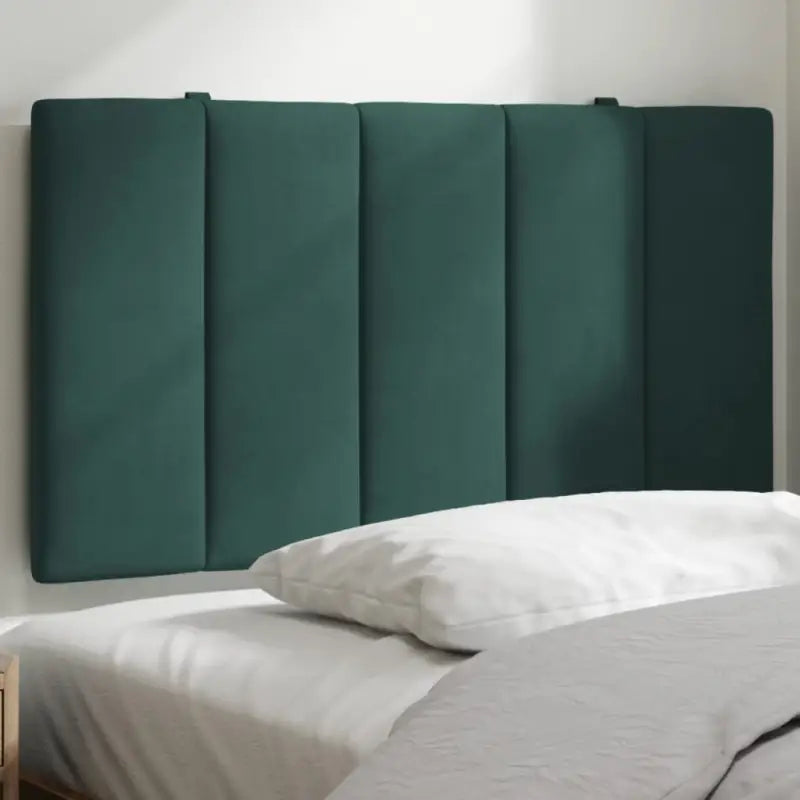 Hoofdborden en voetborden met klassieke schoonheid in fluweel - Donkergroen / 80 cm / 1 - Hoofdborden en voetborden