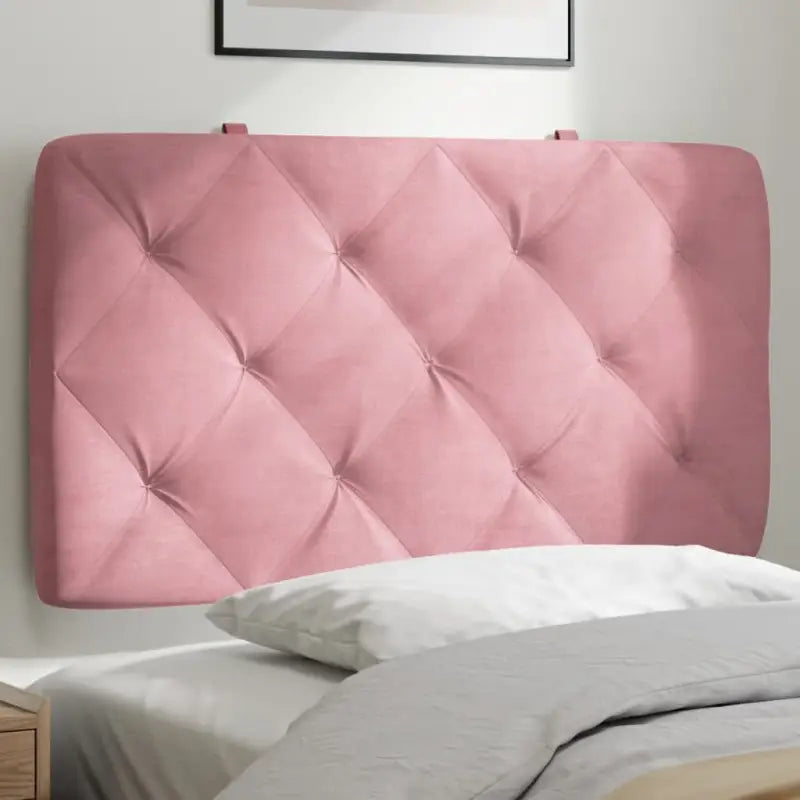 Hoofdborden en voetborden met klassieke schoonheid en zacht fluweel - Roze / 80 cm / 1 - Hoofdborden en voetborden