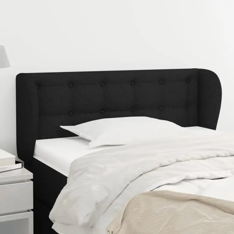 Hoofdborden en Voetborden met levering bevat voor een stijlvolle slaapkamer - Zwart / 103 x 23 x 78/88 cm / 1