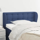 Hoofdborden en Voetborden met levering bevat voor een stijlvolle slaapkamer - Blauw / 93 x 23 x 78/88 cm / 1