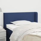 Hoofdborden en voetborden met levering bevat voor elke slaapkamer - Blauw / 93 x 16 x 78/88 cm / 1 - Hoofdborden