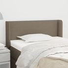 Hoofdborden en voetborden met levering bevat voor elke slaapkamer - Taupe / 93 x 16 x 78/88 cm / 1 - Hoofdborden