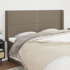 Hoofdborden en Voetborden met Levering Bevat voor Elke Slaapkamer - Taupe / 203 x 16 x 118/128 cm / 1 - Hoofdborden
