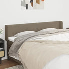 Hoofdborden en Voetborden met Levering Bevat voor Elke Slaapkamer - Taupe / 203 x 16 x 78/88 cm / 1 - Hoofdborden