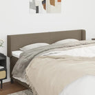Hoofdborden en voetborden met levering bevat voor elke slaapkamer - Taupe / 183 x 16 x 78/88 cm / 1 - Hoofdborden