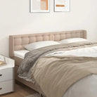Hoofdborden en voetborden met trendy ontwerp 83x16x118 levering bevat - Cappuccino / 203 x 16 x 78/88 cm / 1