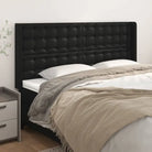 Hoofdborden en voetborden met trendy ontwerp 83x16x118 levering bevat - Zwart / 183 x 16 x 118/128 cm / 1 - Hoofdborden