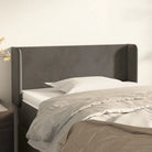 Hoofdborden en voetborden met trendy ontwerp levering bevat 183x16x78 - Donkergrijs / 83 x 16 x 78/88 cm / 1