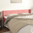 Hoofdborden en voetborden met trendy ontwerp levering bevat 183x16x78 - Roze / 203 x 16 x 78/88 cm / 1 - Hoofdborden