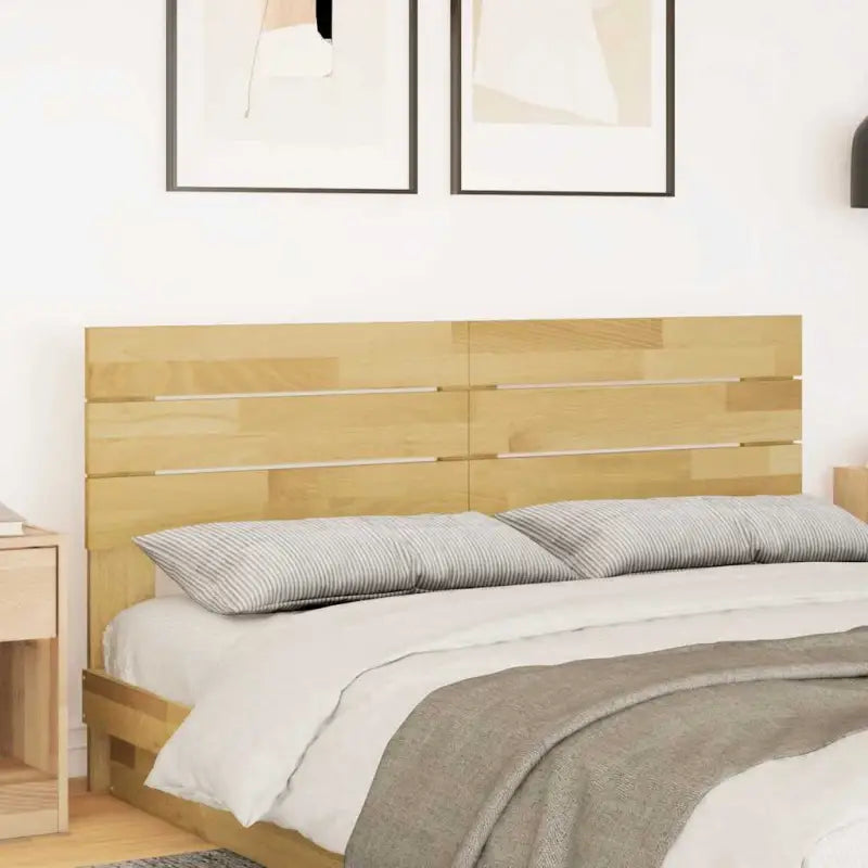 Hoofdborden en voetborden van massief eikenhout voor een stijlvolle slaapkamer - Hoofdborden en voetborden