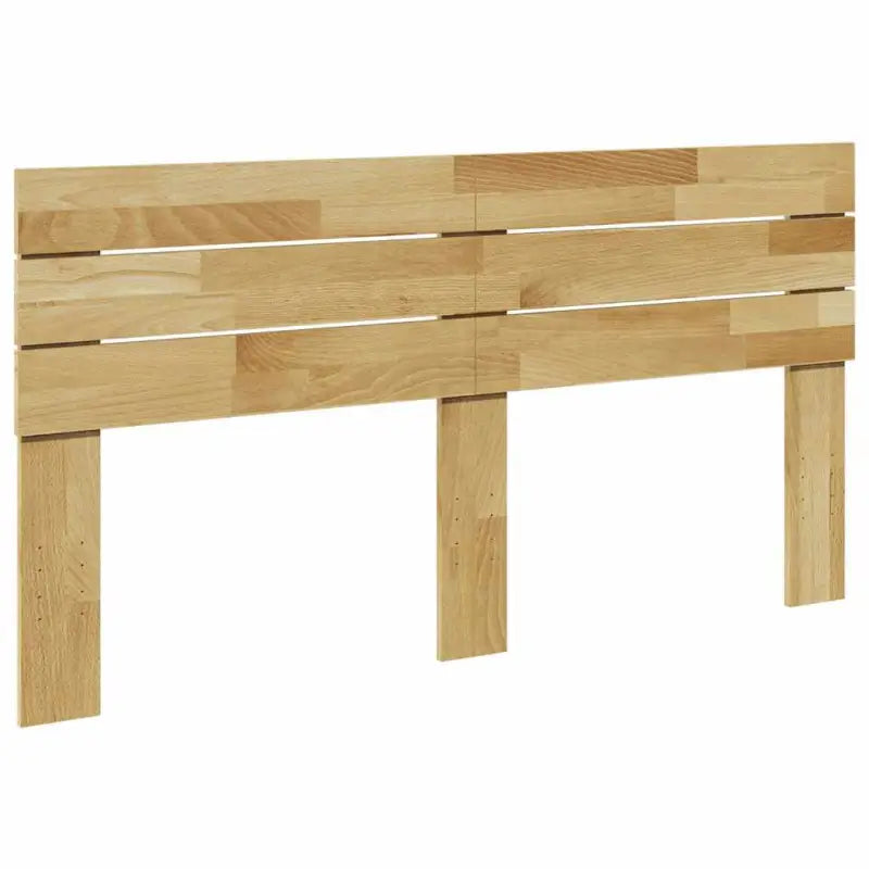 Hoofdborden en voetborden van massief eikenhout voor een stijlvolle slaapkamer - 160 cm / 1 - Hoofdborden en voetborden