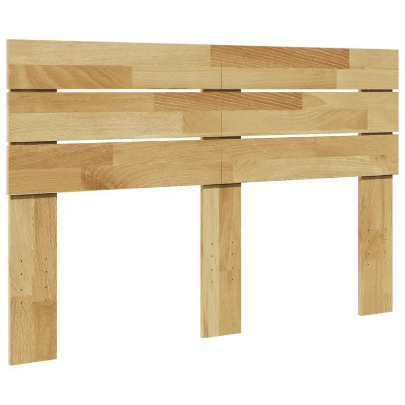 Hoofdborden en voetborden van massief eikenhout voor een stijlvolle slaapkamer - 120 cm / 1 - Hoofdborden en voetborden